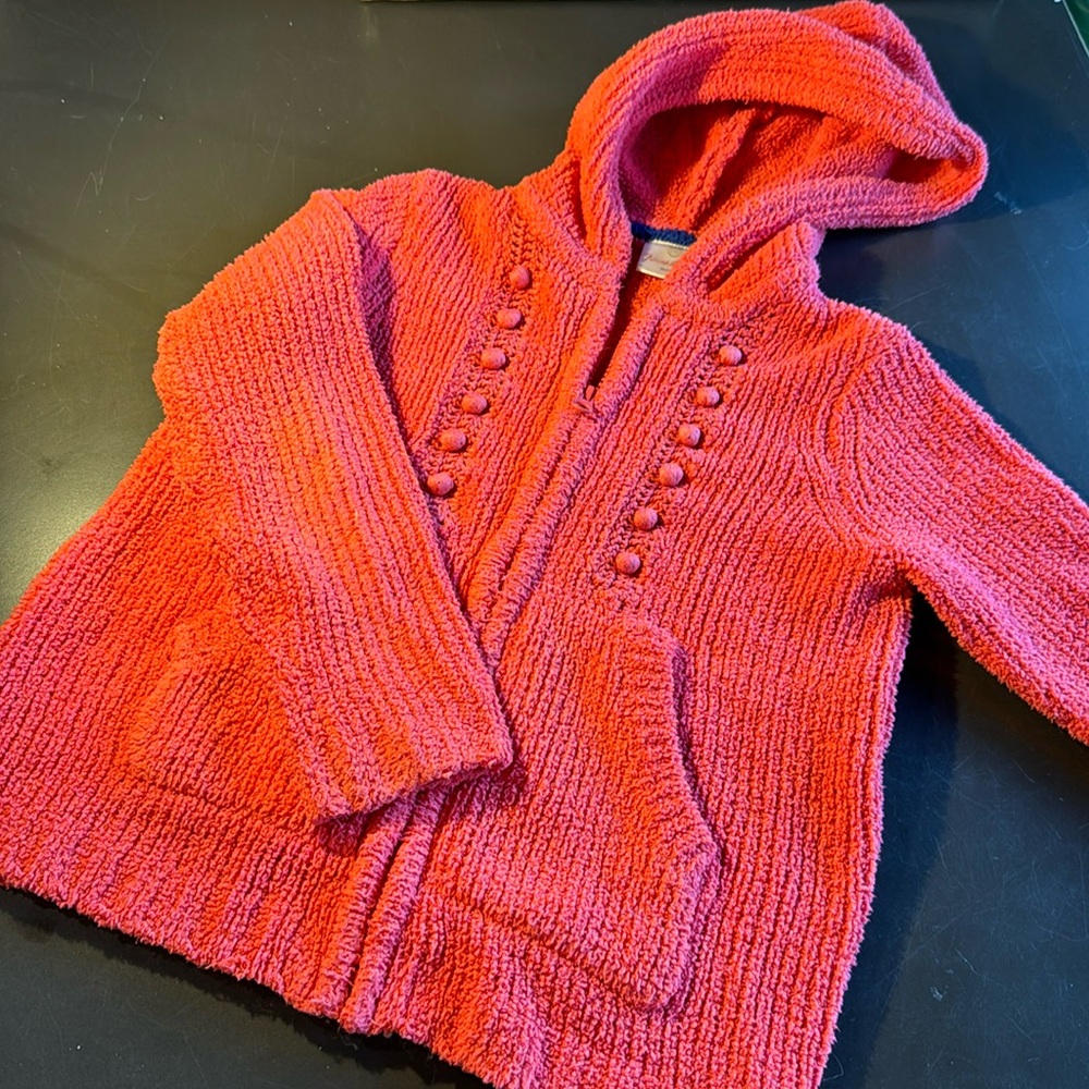 Hanna Andersson Zip-Up Hooded Cardigan